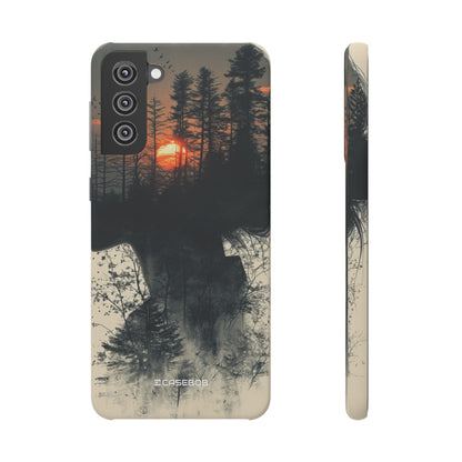 Tranquil Silhouette | Slim Phone Case for Samsung