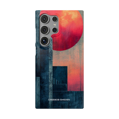 Abstract Geometric Skyline - Slim Samsung S24 Phone Case