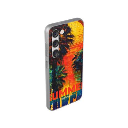 Tropical Sunburst Samsung S23 Case - Soft
