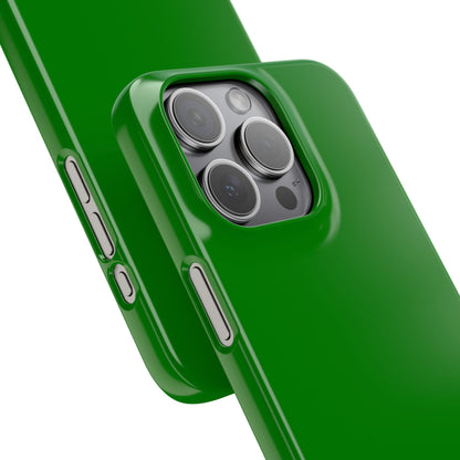 Green iPhone 15 - Slim Phone Case