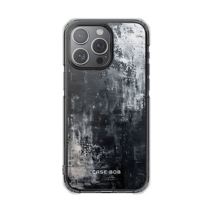 Textured Blackscape iPhone 15 Pro Max Case - Impact