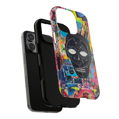 Skull Vortex iPhone 16 Pro Case - Tough+