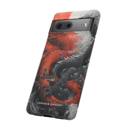 Zen Dragon Harmony Google Pixel 7 - Tough Phone Case