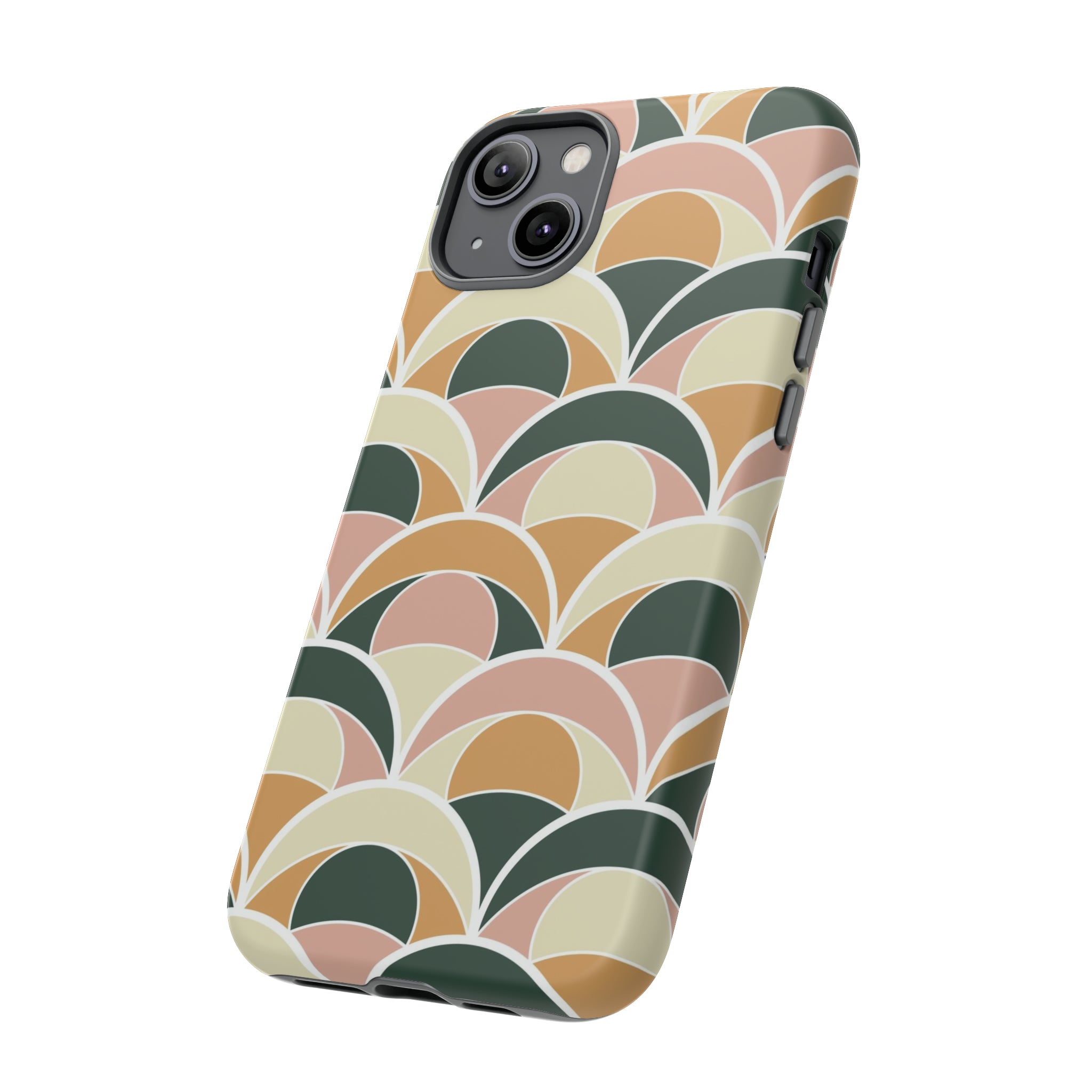 Yellow Retro - Protective Phone Case