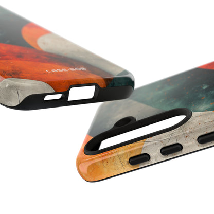 Crimson Wave Samsung S24 Case - Tough