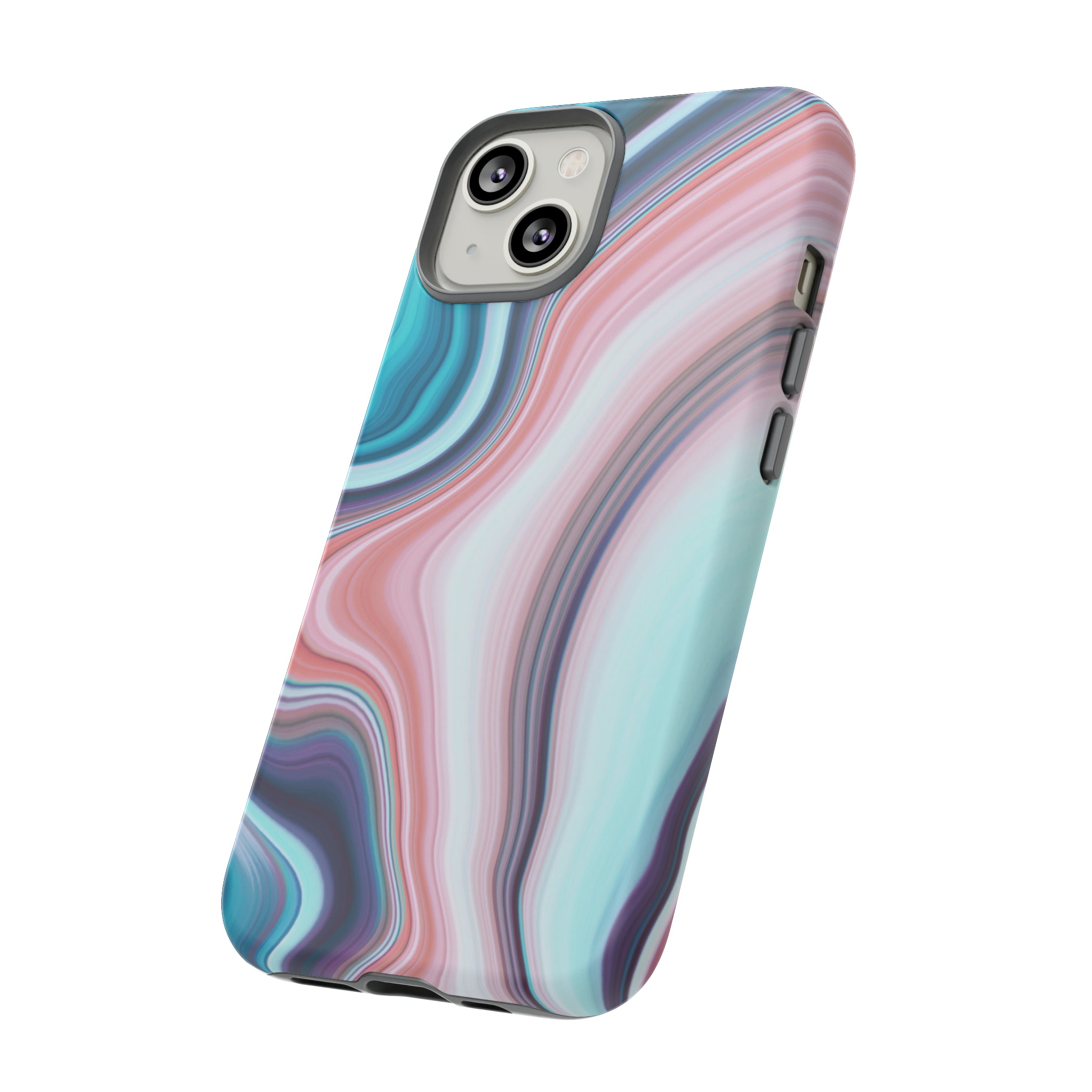 Pink Swirls - Protective Phone Case