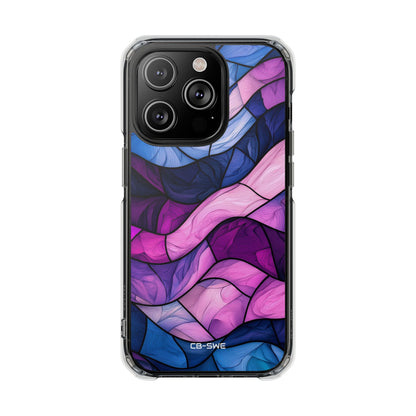 Waves Embrace Light iPhone Case - Impact