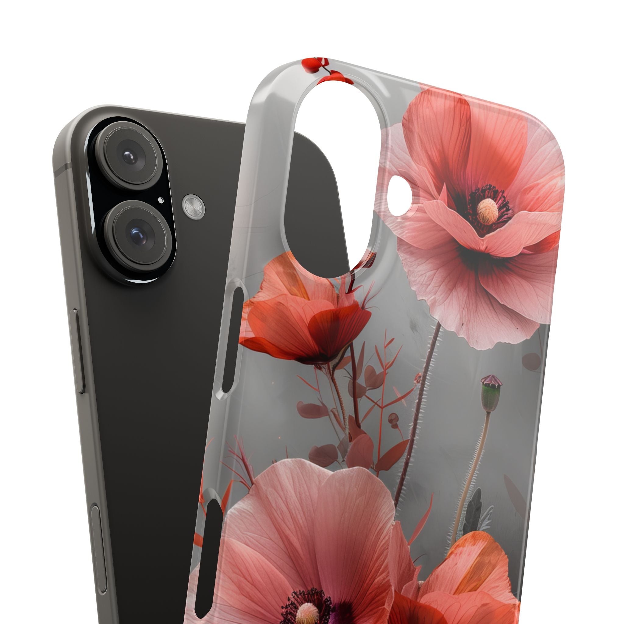 Ethereal Floral Elegance iPhone 16 - Slim Phone Case