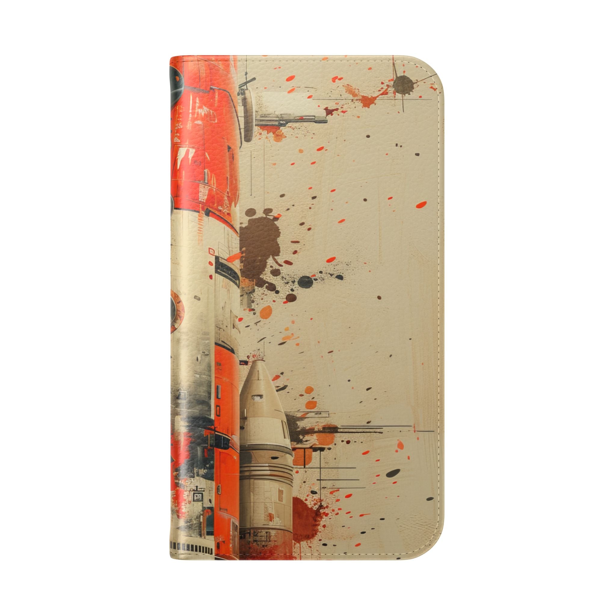 Crimson Rocket - iPhone 16  Case - Wallet