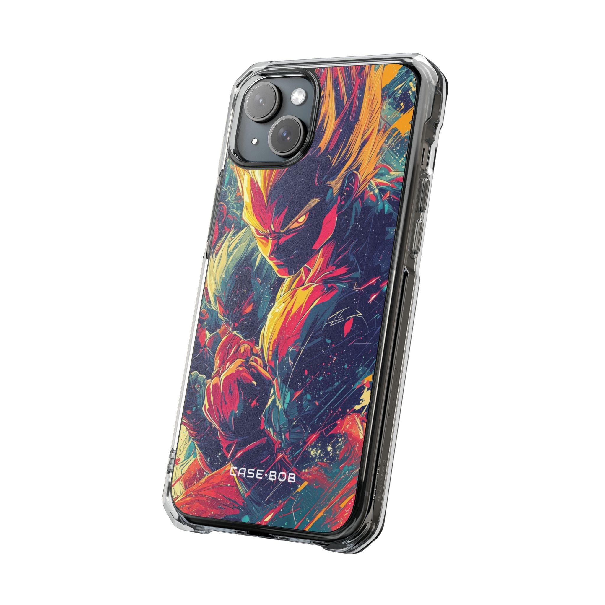 Yellow Fury iPhone 15 Plus Case - Impact