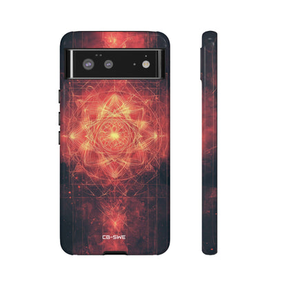 Flames Embrace Sky - Google Pixel Case