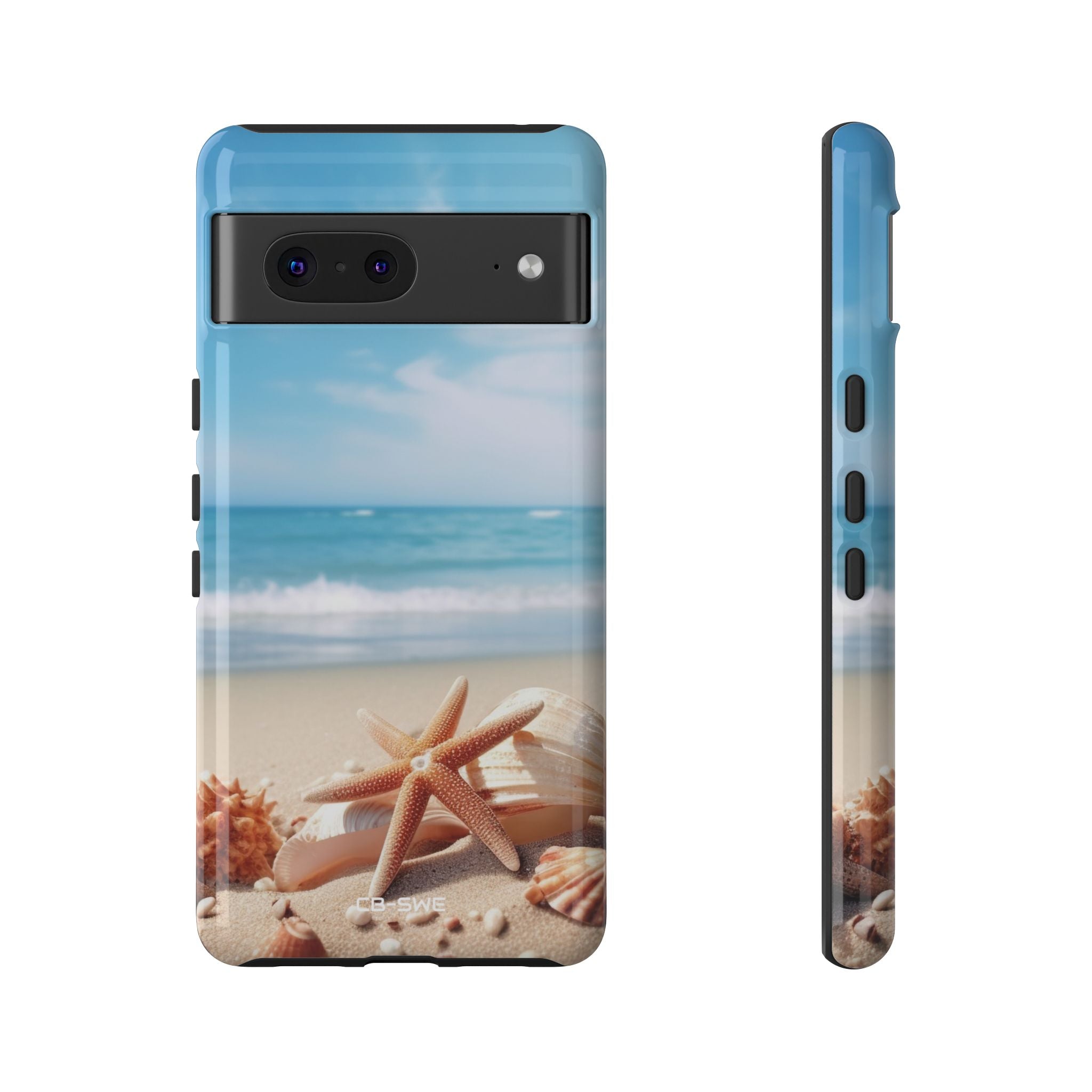 Shells Rest Beneath Waves - Google Pixel Case