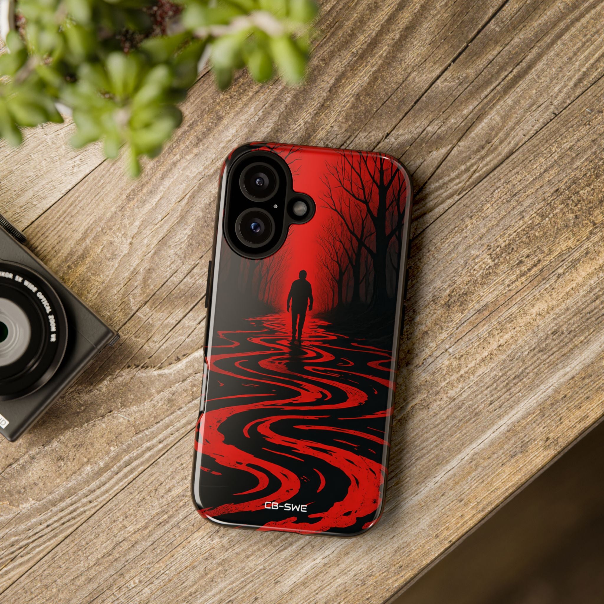 Red Path Mystery - iPhone Case