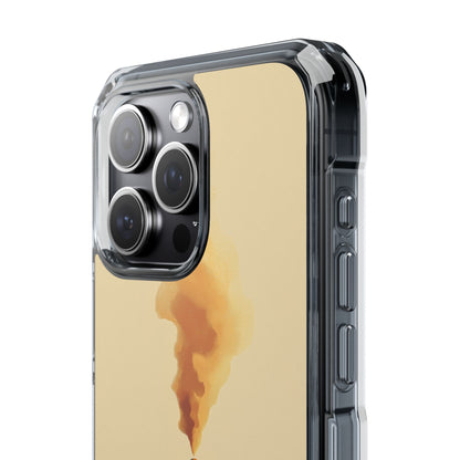 Volcano Erupts Brightly iPhone Case - Impact