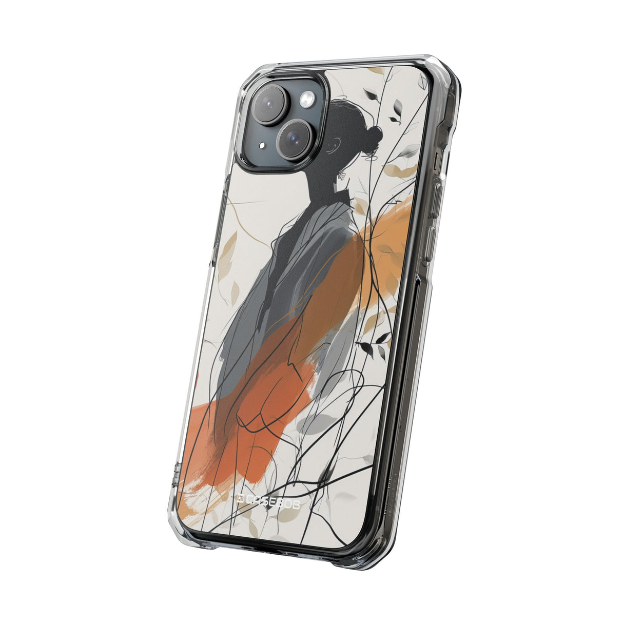 Silhouette Harmony - Phone Case for iPhone (Clear Impact - Magnetic)