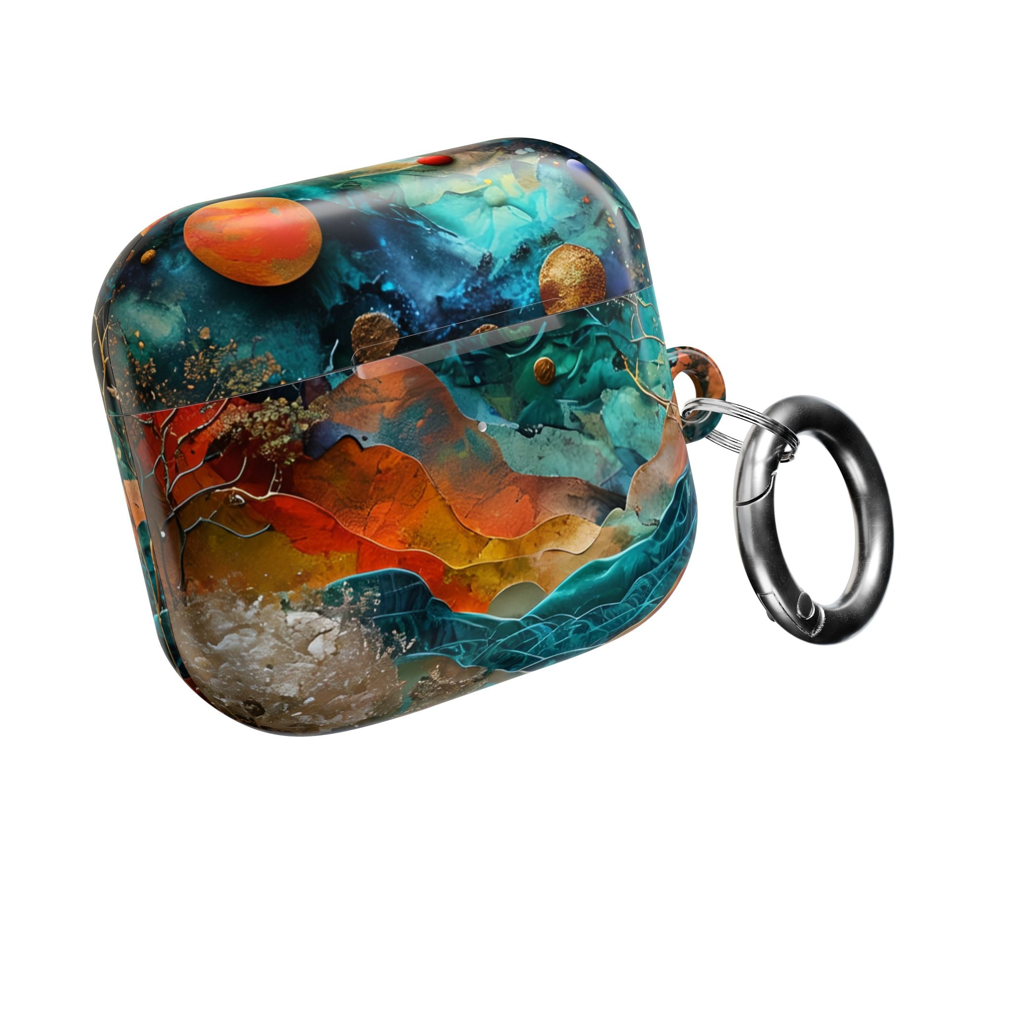 Solar Orbit Orange - AirPods Case