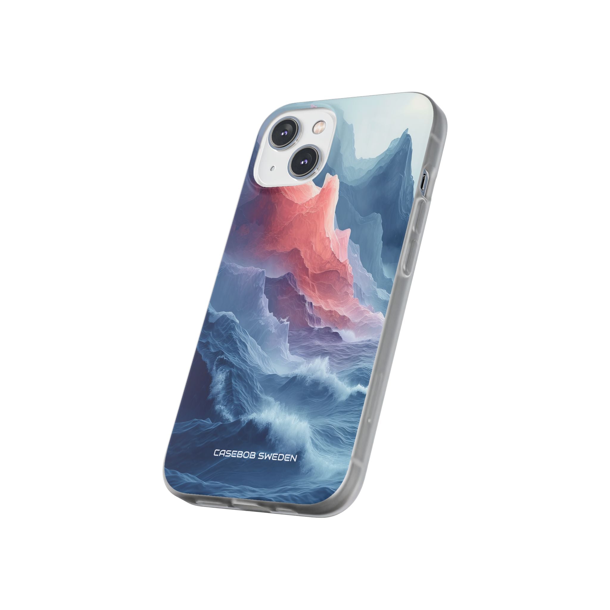 Mountain Wave Serenity - Flexi iPhone 14 Phone Case