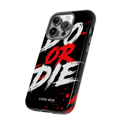 Do Or Die Splatter iPhone 14 Pro Case - Tough