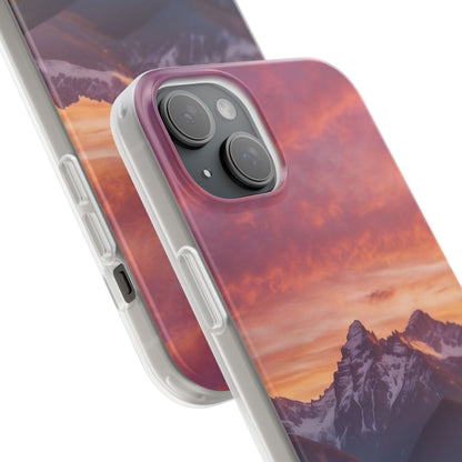 Snowcap Bloom iPhone 15 Plus Case - Soft