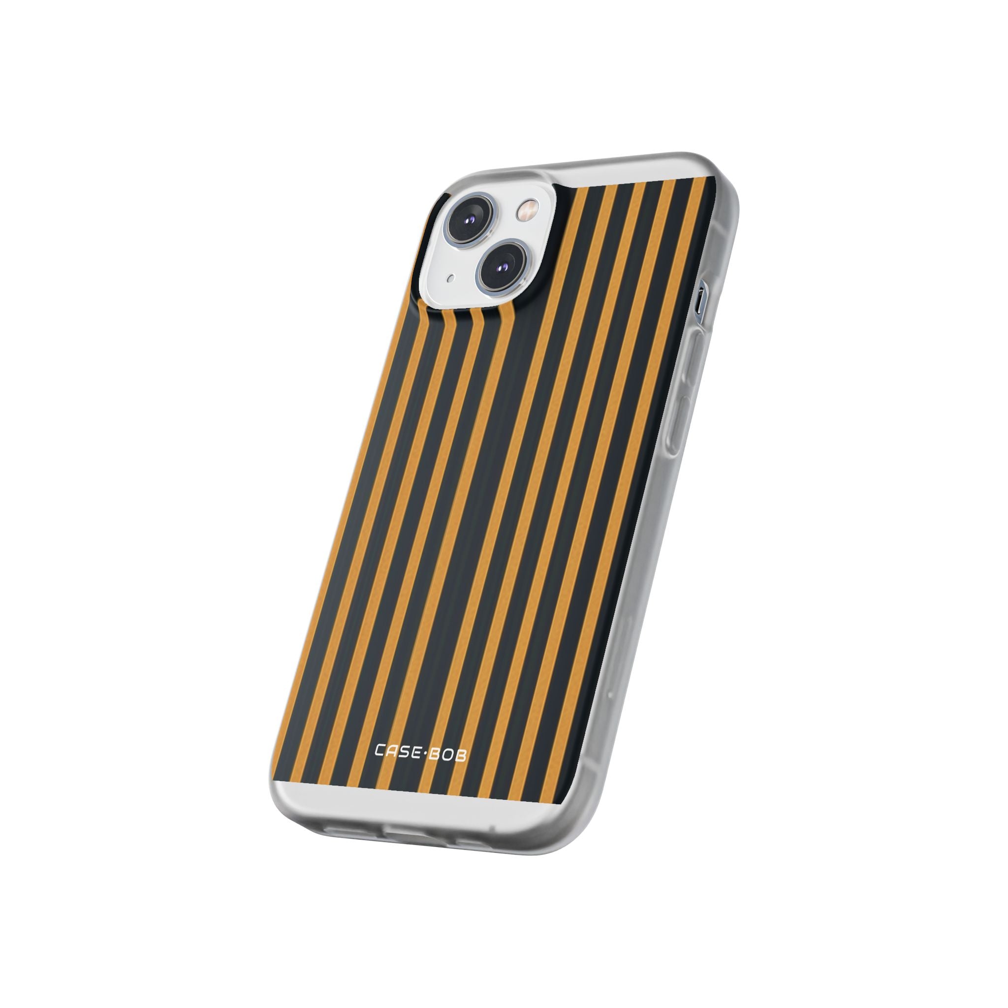 Golden Stripes iPhone 14 Case - Soft