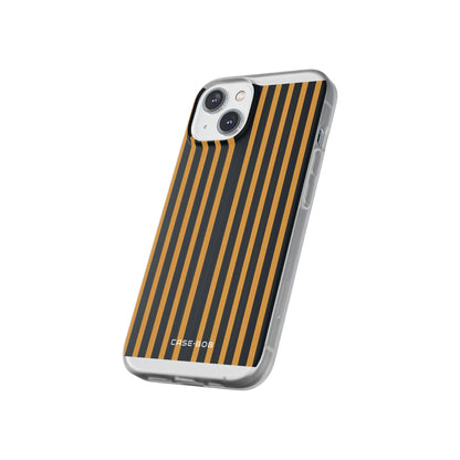 Golden Stripes iPhone 14 Case - Soft