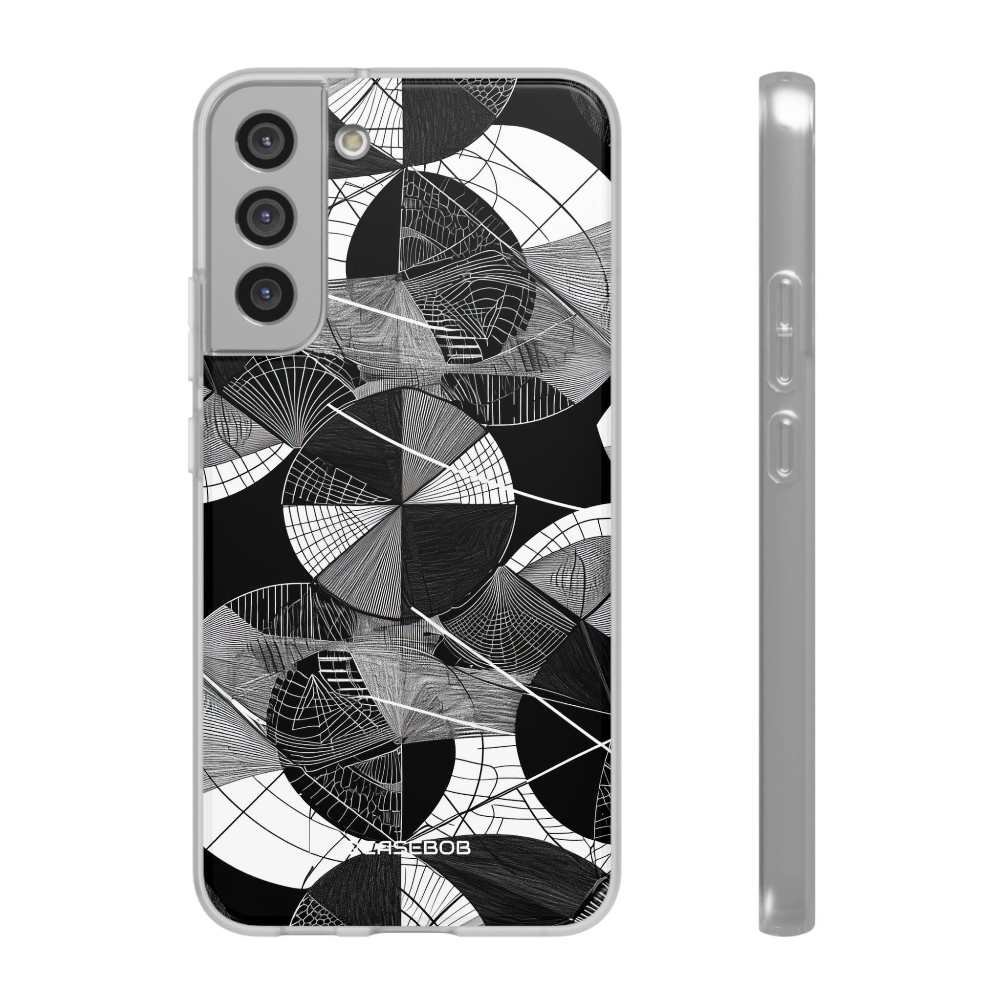 Geometric Elegance | Flexible Phone Case for Samsung Galaxy