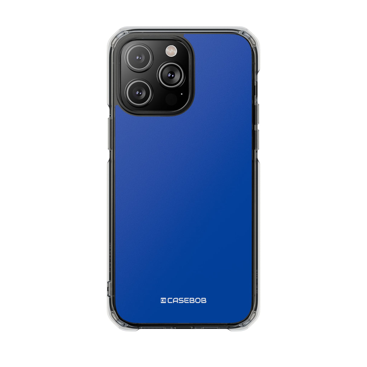 Cobalt Blue | Phone Case for iPhone (Clear Impact Case - Magnetic)