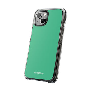 Ocean Green | Phone Case for iPhone (Clear Impact Case - Magnetic)