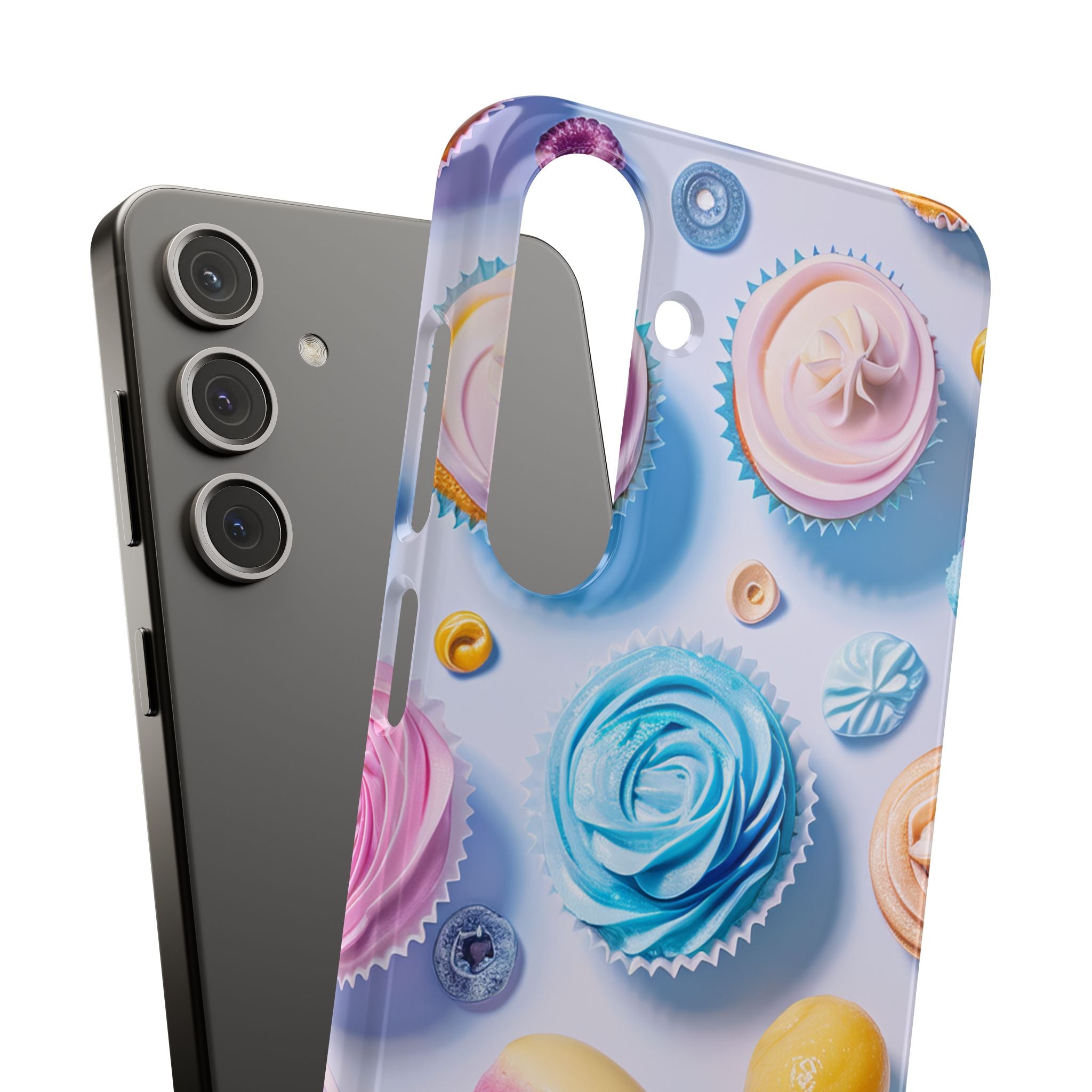 Pastel Whimsy Desserts - Slim Samsung S24 Phone Case