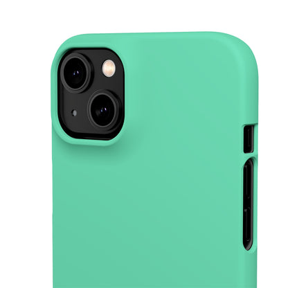 Medium Aquamarine iPhone 14 - Slim Phone Case