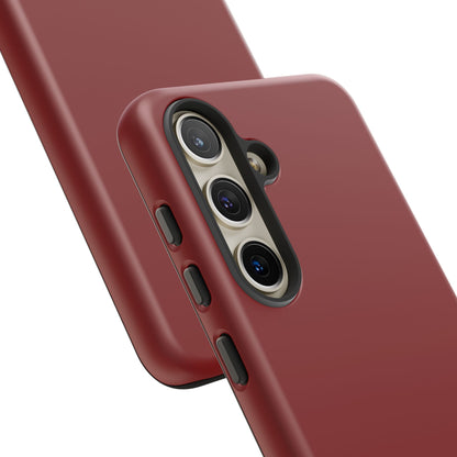 Dark Red Samsung S24 - Tough Phone Case