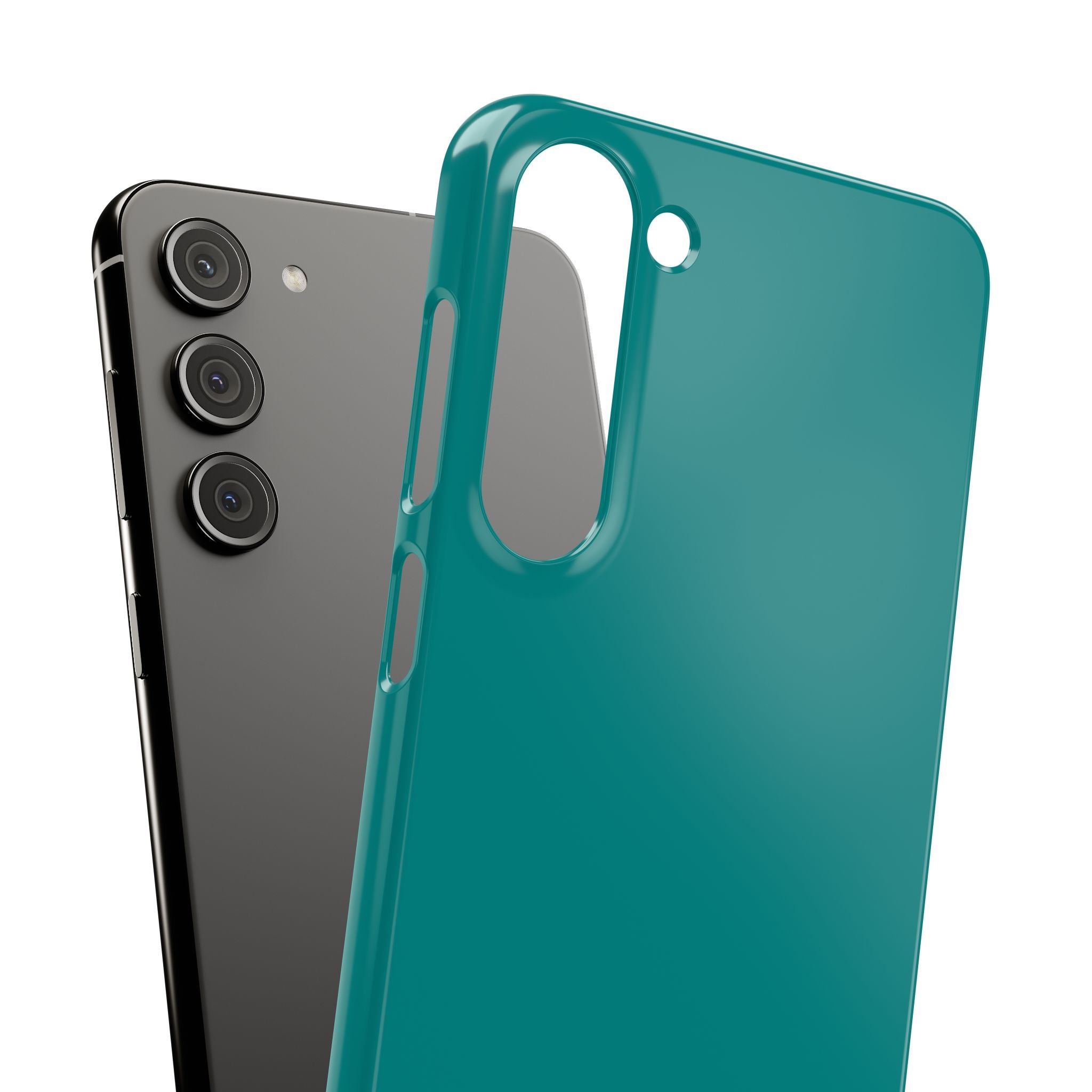 Dark Cyan Samsung S23 - Slim Phone Case