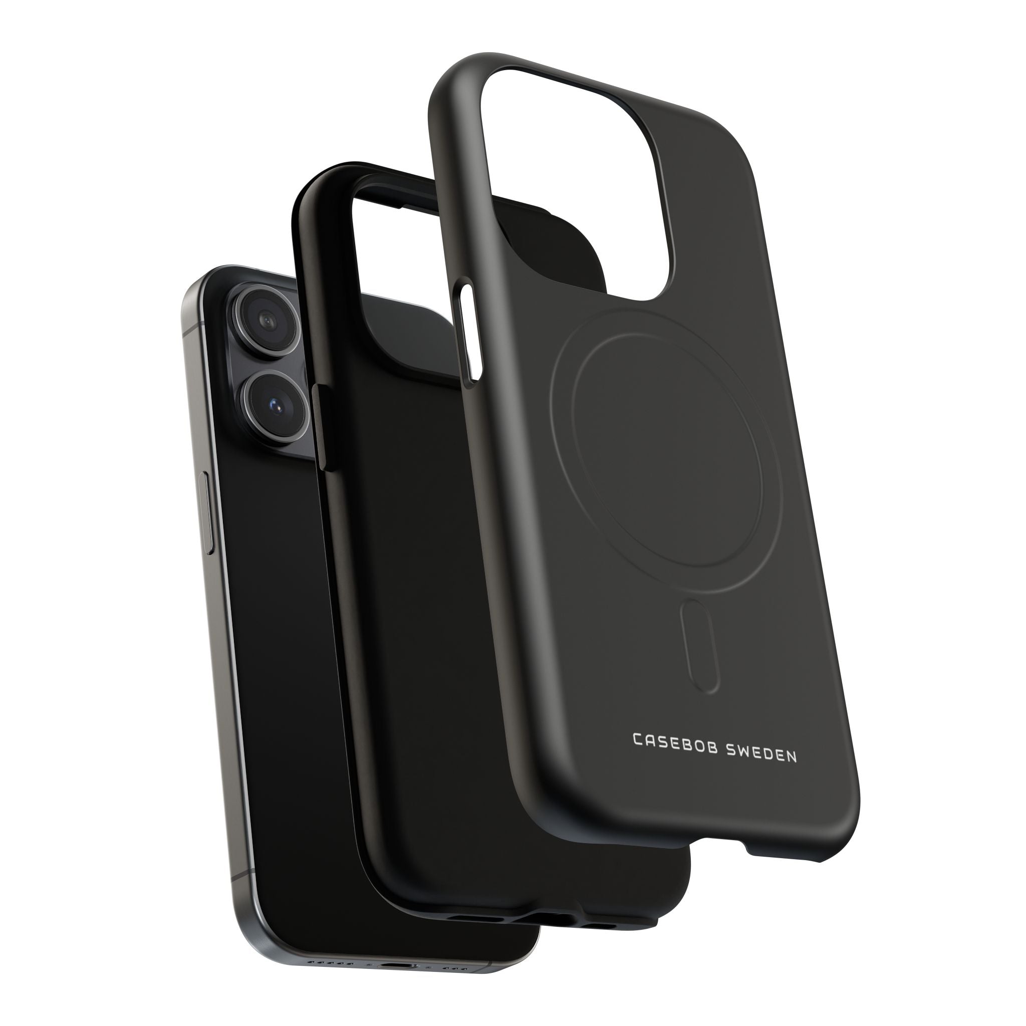 Black iPhone 15 | Tough+ Phone Case