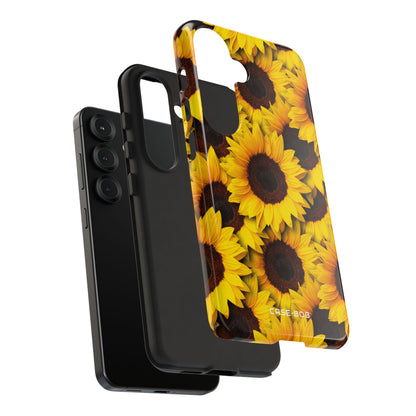 Sunflower Glow Samsung S25 Case - Tough