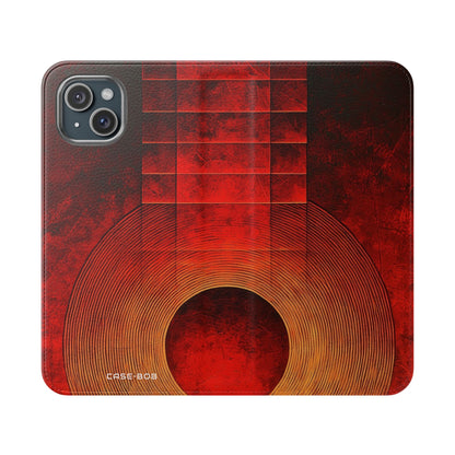 Guitar Resonance - iPhone 15 Plus Case - Wallet