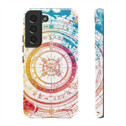 Astrological Wheel Wonders - Protective Phone Case