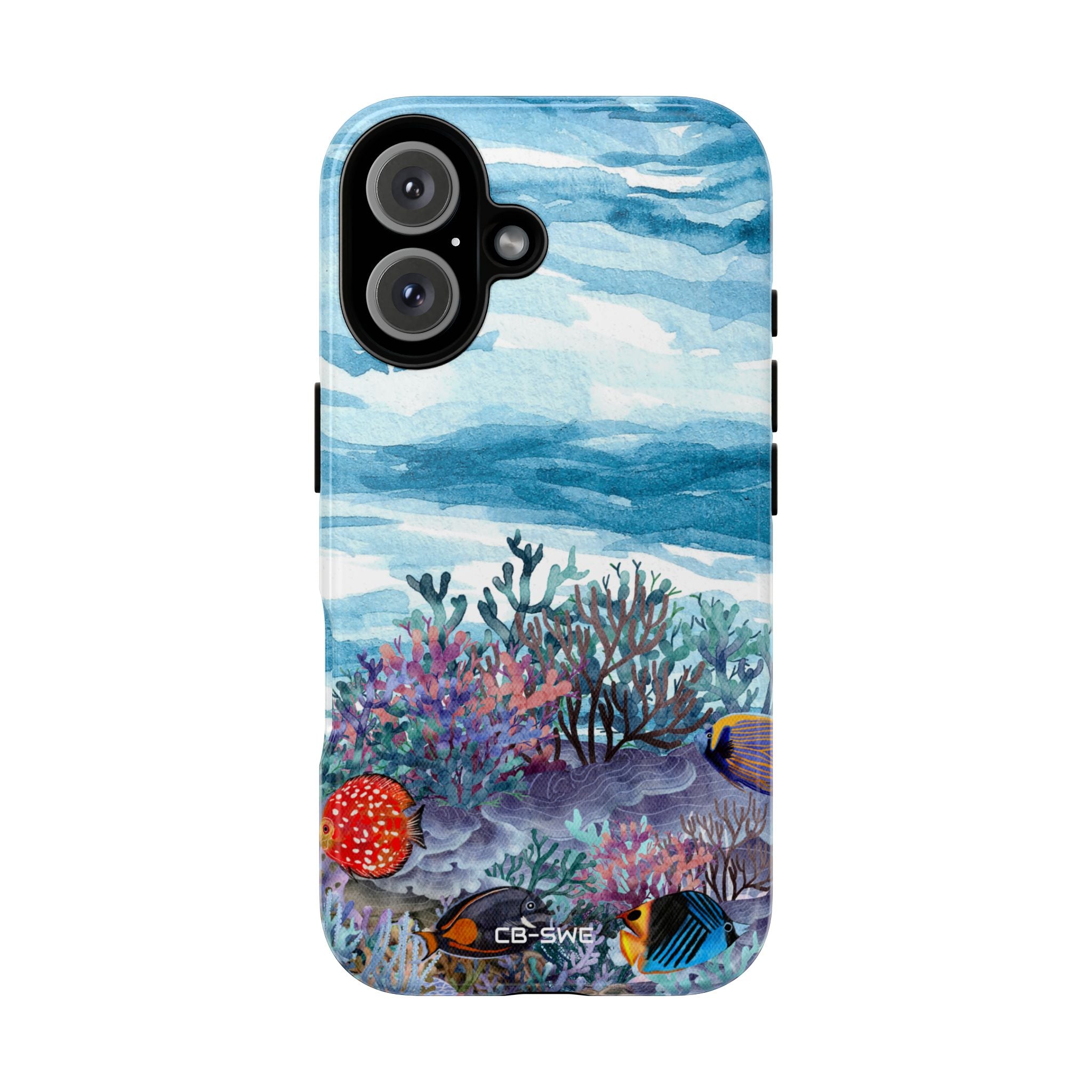 Aquatic Life Watercolors - iPhone Case
