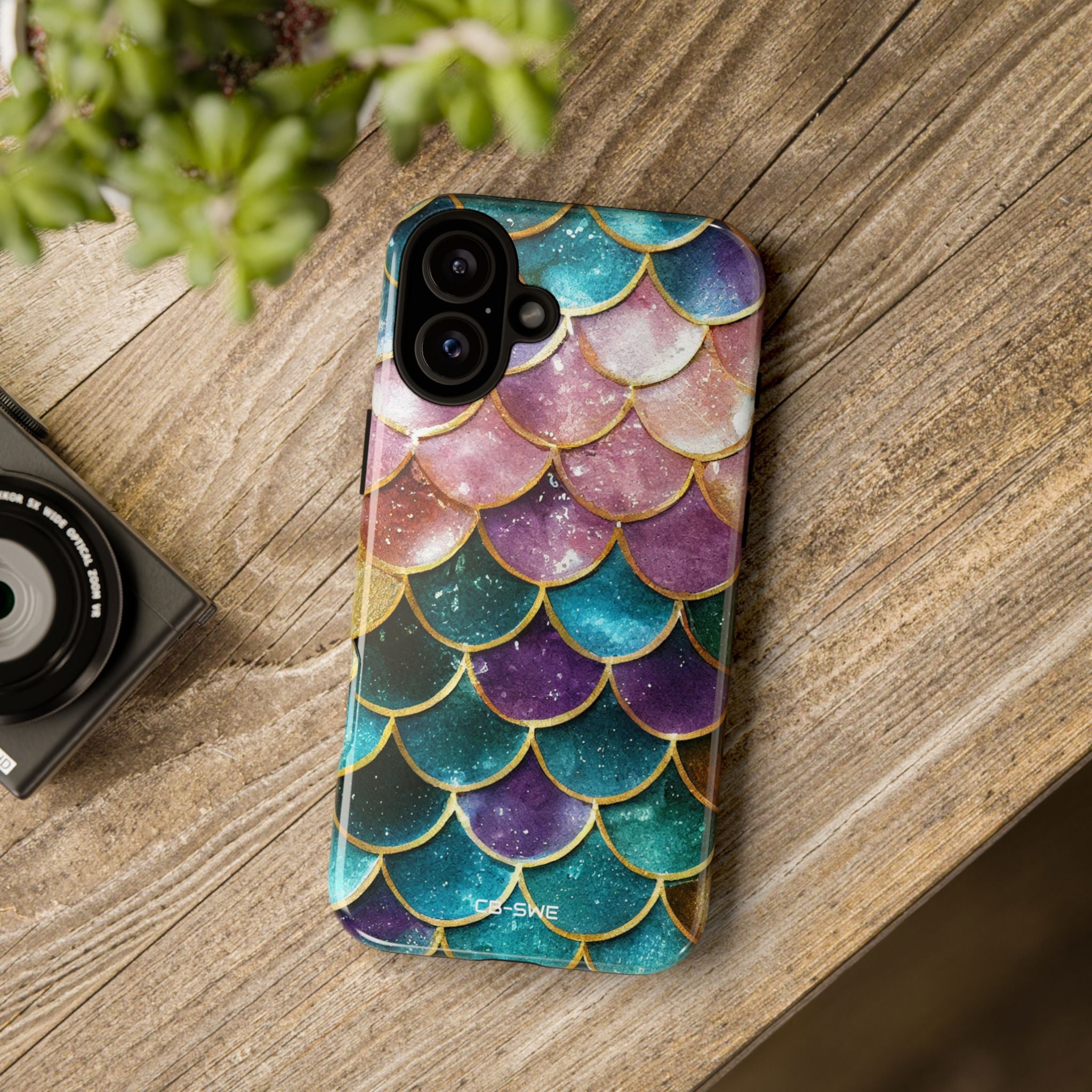 Mermaid Scale Radiance - iPhone Case