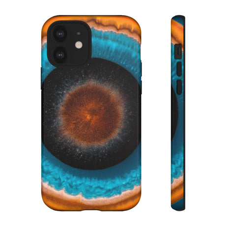 Center of Space Ink Art iPhone Case (Protective) iPhone 12 Glossy Phone Case