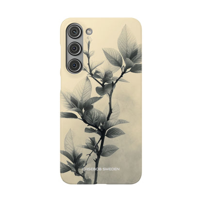 Beige Branch Art - Slim Samsung S23 Phone Case