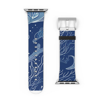 Blue Scale Reef - Watch Band