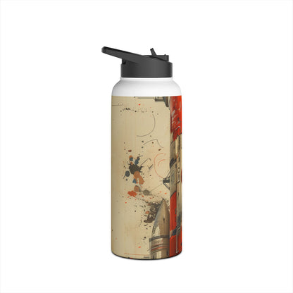 Crimson Rocket - Stainless Steel Water Bottle