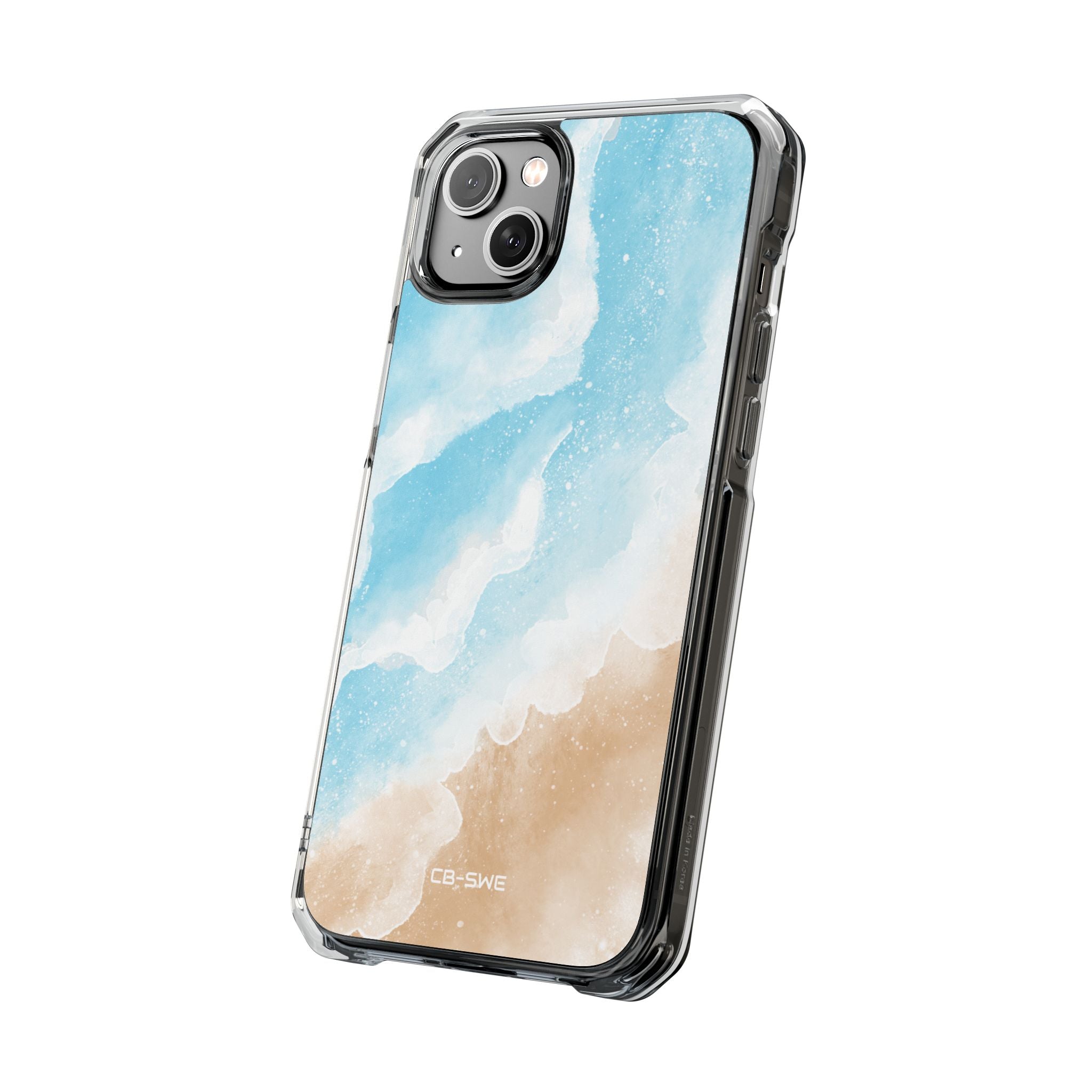 Serene Coastal Whispers iPhone Case - Impact