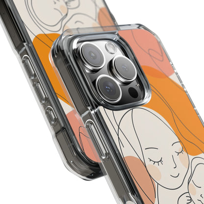 Mother Embraces Child iPhone Case - Impact