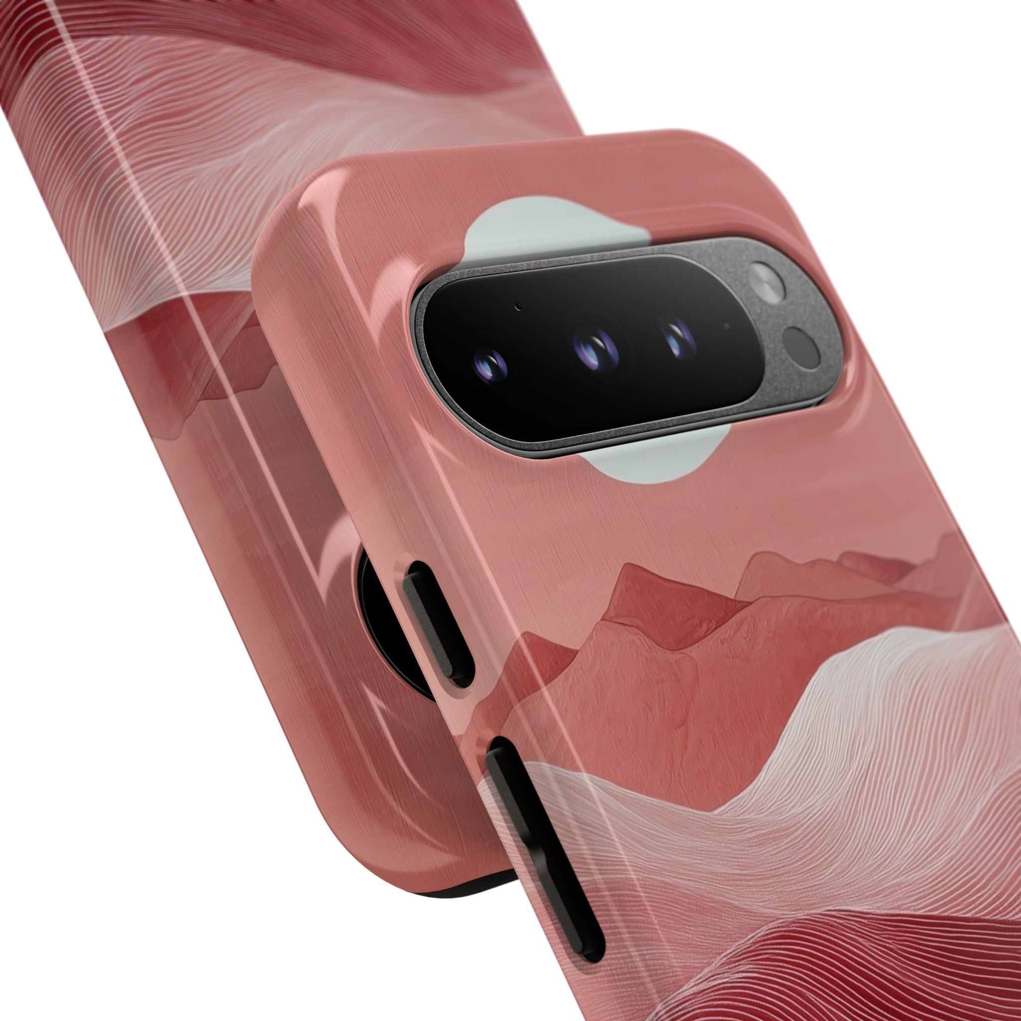 White Orb Dunes Google Pixel 9 Pro Case - Tough