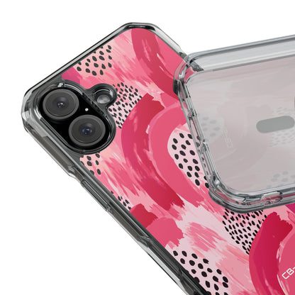 Vibrant Brushwork Dance iPhone Case - Impact