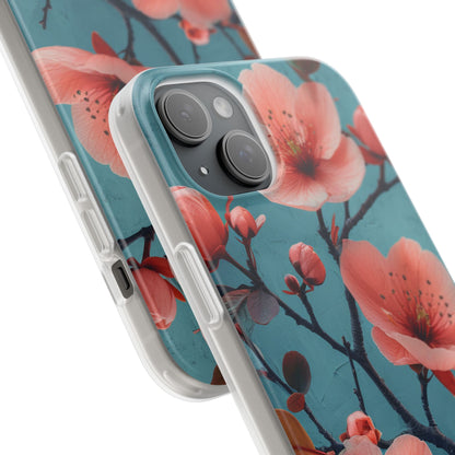 Floral Harmony Burst iPhone 15 - Flexi Phone Case