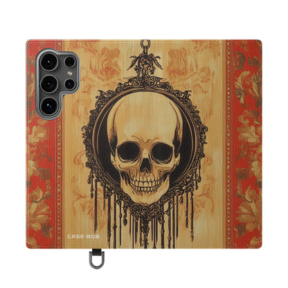 Skull Eclipse - Samsung S24 Ultra Case - Wallet
