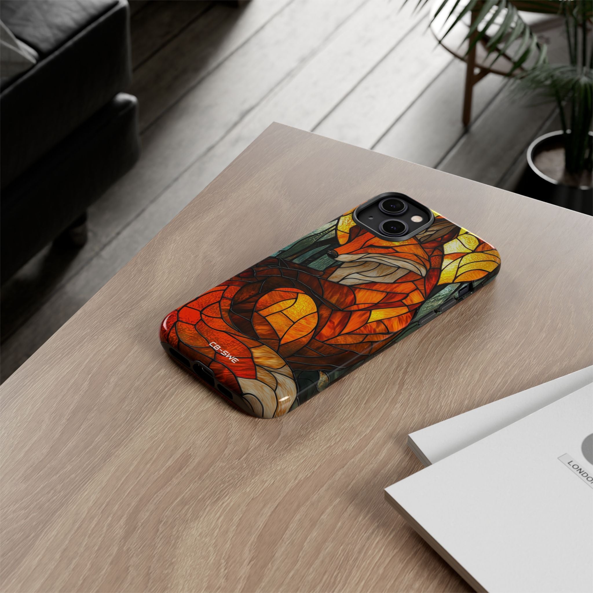 Fox Rests Under Sun - iPhone Case