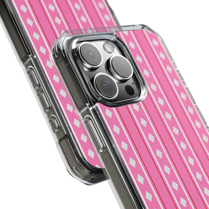 Pink Diamonds Symmetry iPhone Case - Impact